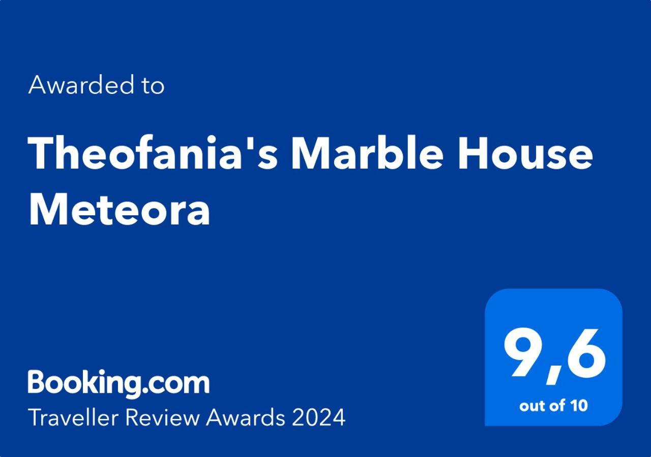 Theofania'S Marble House Meteora Apartment Kastraki  Ngoại thất bức ảnh